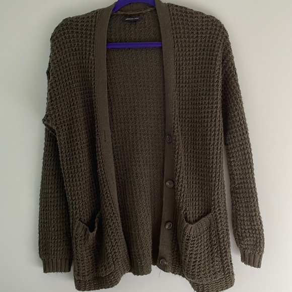 Dark green American eagle sweater - Picture 1 of 1